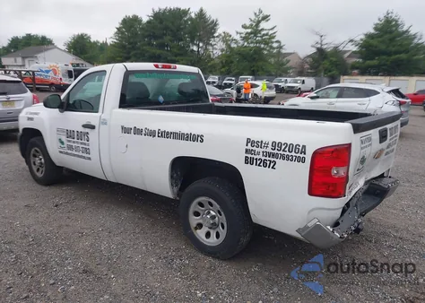 2012 Chevrolet Silverado 1500 Work Truck из США, поврежденный, VIN 1GCNCPEX4CZ314018